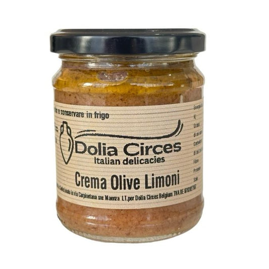 Olive and lemon cream 180 gr